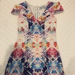 Xenia Boutique Multicolor Printed Dress